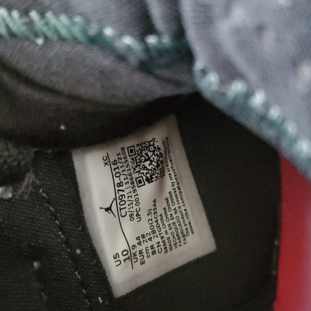 Jordan 1 High Zoom Comfort Multicolor. - Picture 5 of 5